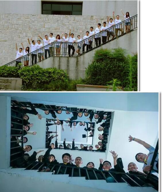 他们这样拍毕业照