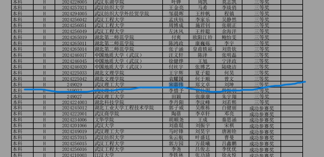 全国大学生电子设计竞赛湖北省三等奖