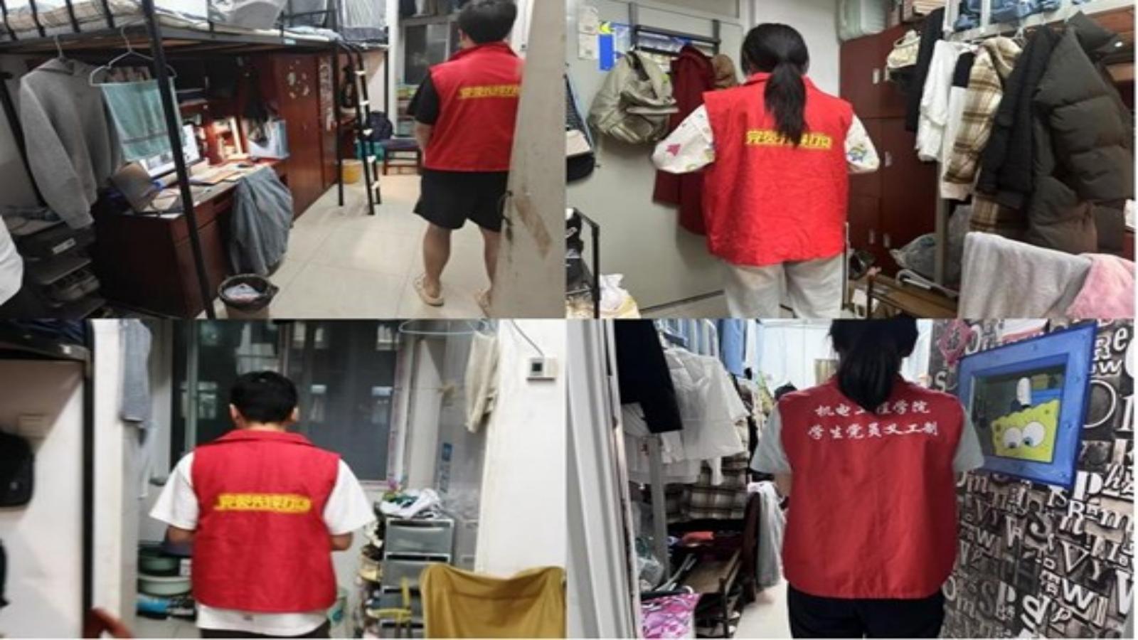学院5月常态化开展宿舍卫生大扫除与宿舍卫生安全检查工作