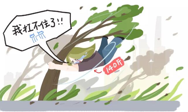 【今日话题】0-10级,你的体重能扛几级风?